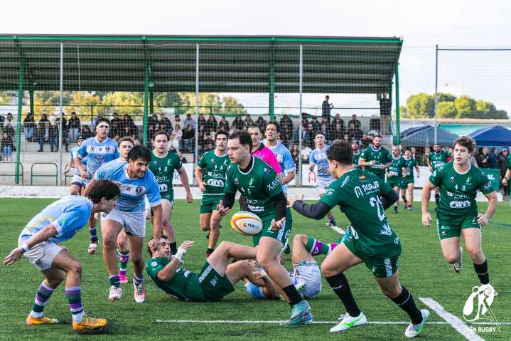 Una primera parte para olvidar condena al Jaén Rugby en Alcobendas