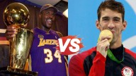 Shaquille O'Neal vs Michael Phelps: La carrera de natación que ganó la estrella de la NBA