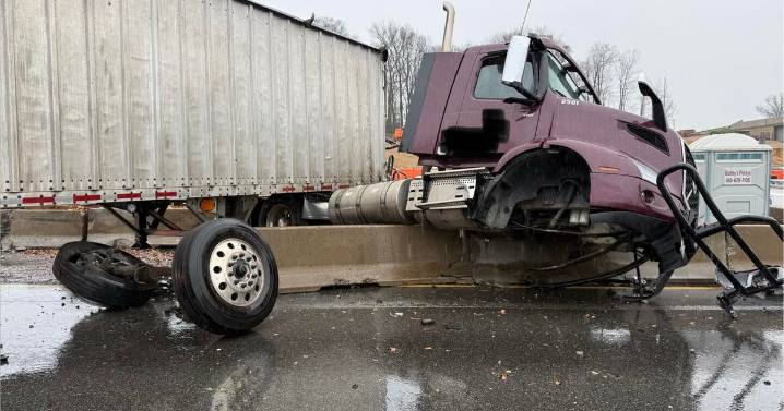4 people injured in multi-vehicle crash on I-95 South in Harford County