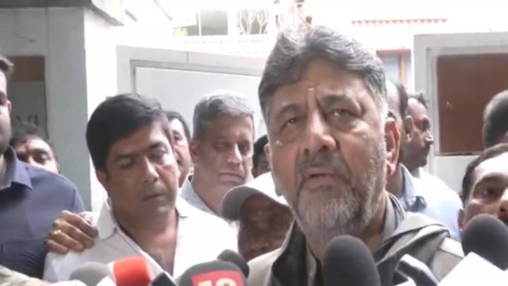 DK Shivakumar condemns ED summons over National Herald donations