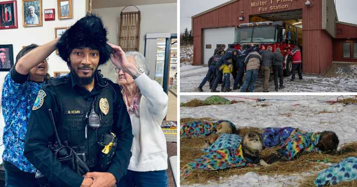 AROUND ALASKA: New Fire Truck, Beaver Hats, and Dog Blankets!