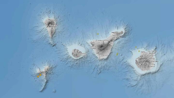 Terremotos en Canarias: el IGN registra dos seísmos cerca de El Hierro en las últimas horas
