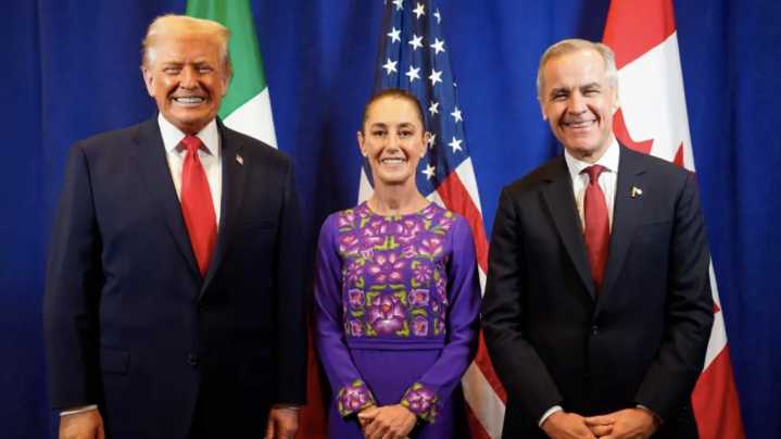 Sheinbaum, Trump y Carney se reúnen en Washington, ¿sobre qué hablaron?