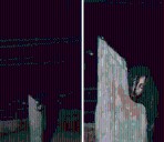 VIDEO: Chavo se anima a retar a “algo” que lo miraba con una sonrisa inquietante