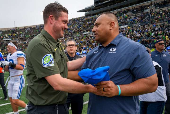 James Franklin’s problem at Penn State was the big game. Would Kalani Sitake be any different?