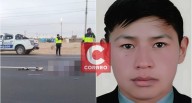 Joven llegó a Ica en busca de trabajo y murió atropellado en la Panamericana Sur
