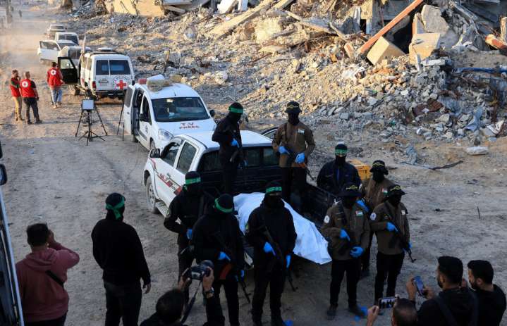 Israel receives remains of possible hostage and plans to reopen Gaza crossing into Egypt