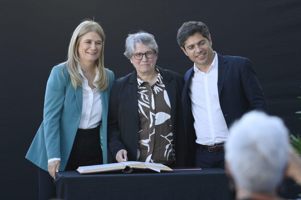 Kicillof le tomó juramento a Flavia Terigi, nueva directora general de Cultura y Educación