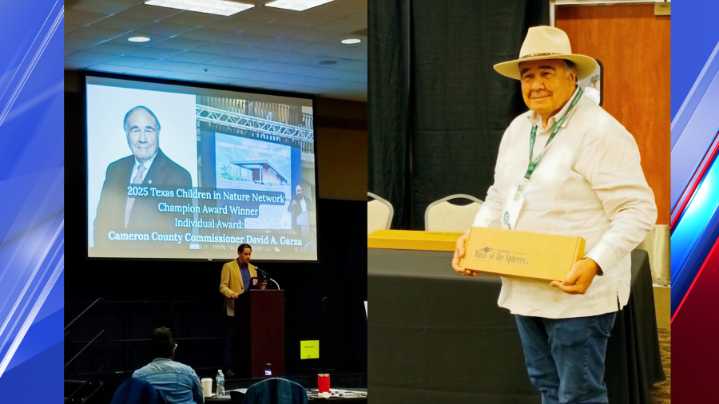 Cameron County commissioner receives award for Laguna Vista's South Texas Ecotourism Center
