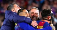 Barcelona venció 3-1 a Atlético Madrid y no suelta la punta de LaLiga [VIDEO] Cuadro azulgrana pudo reponerse de un susto inicial de los ‘colchoneros’ en el Camp Nou. Pupilos de Hansi Flick lograron l
