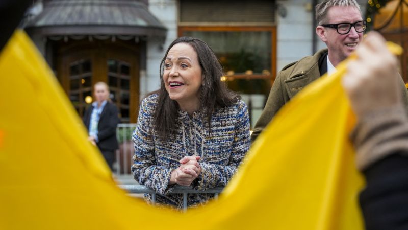 Machado revela su rol en la posible transición: "Edmundo González Urrutia me ha pedido ser la vicepresidenta de Venezuela"