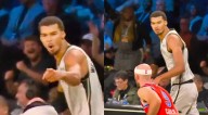 Slow-Mo Footage Catches Victor Wembanyama Trash-Talking Alex Caruso After Heated Duel [VIDEO]