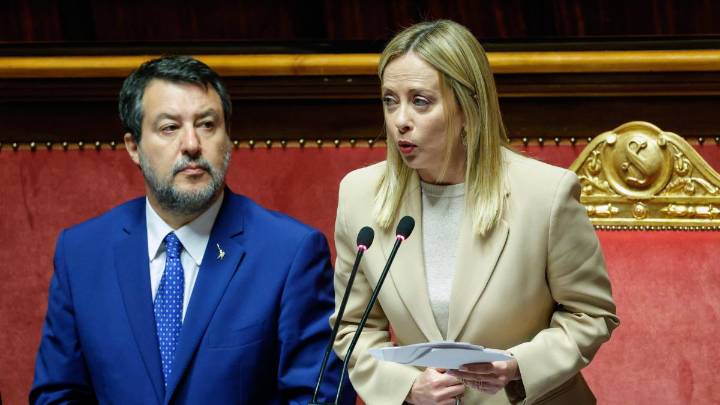 Salvini fuerza a Meloni a retrasar el decreto de ayuda militar a Ucrania