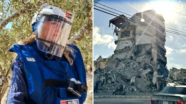 In the field with bomb-clearers making Lebanon safer despite Israeli airstrikes