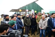 Chief Minister today inaugurated Asia's longest ski drag lift at Kongdori, Gulmarg.