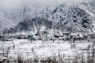 Fresh Snowfall in North Kashmir’s Gurez Sector