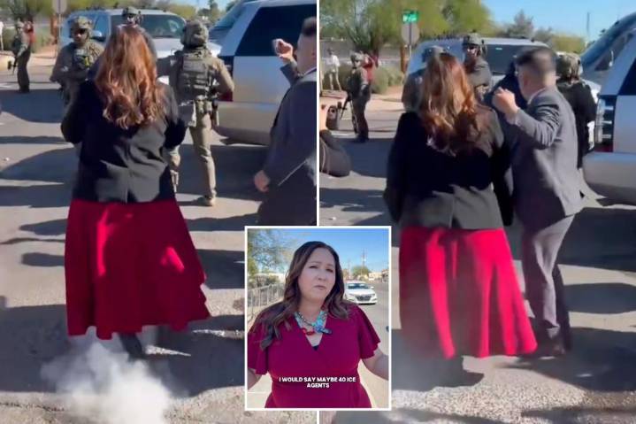 Rep Adelita Gijalva claims she was pepper sprayed during Arizona ICE raid