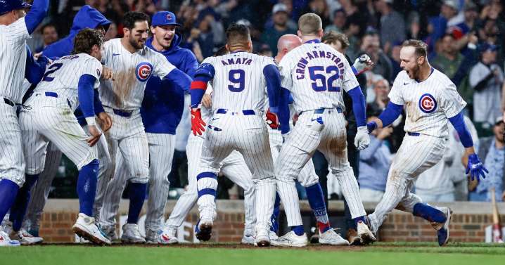 Cubs walkoff heroes: Michael Busch, May 7, 2024