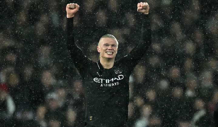 Histórico: el City vence 5-4 al Fulham y Haaland llega a 100 goles en la Premier League
