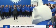 SLU Men’s Soccer Team leaves for College Cup
