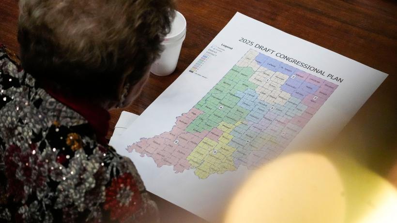 Indiana House sets up a showdown between Trump and Republican state senators over redistricting
