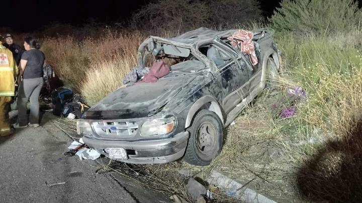 Identifican a los siete lesionados de la volcadura en Matamoros; son originarios de Ciudad Juárez