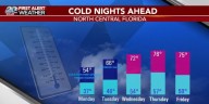 First Alert Weather Days: The ‘Arctic blast’ cold front arrives in NCFL tonight