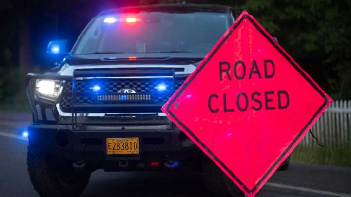 OR-58 shut down due to vehicle collision