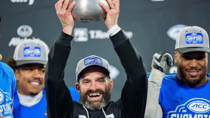 Duke beats No. 16 Virginia 27-20 in overtime for first outright ACC championship since 1962