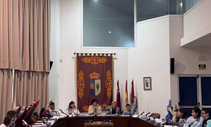Los niños y niñas de Puerto Lumbreras se convierten en concejales por un día