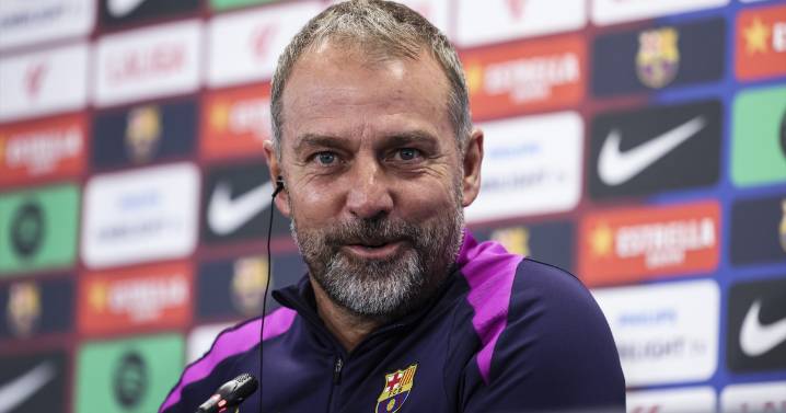 Flick desvela el motivo de sus lágrimas en el banquillo del Camp Nou: «Es mi amigo...»