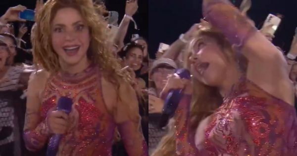 El mal momento de Shakira en pleno show: todo quedó grabado