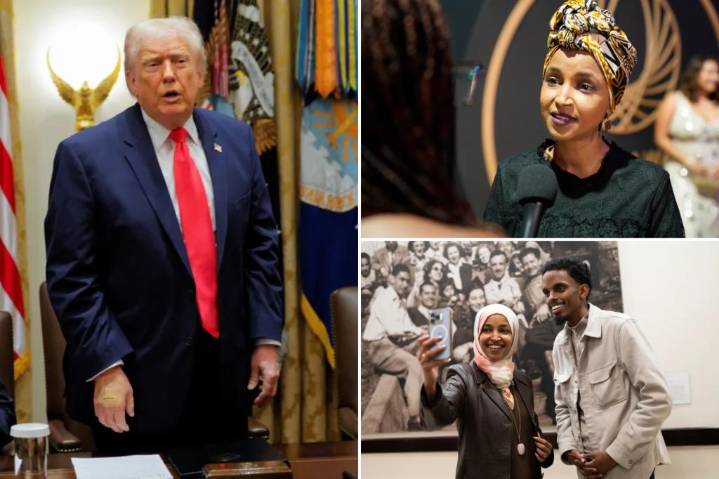 Trump rips 'garbage' Ilhan Omar, tells Somali immigrants to leave