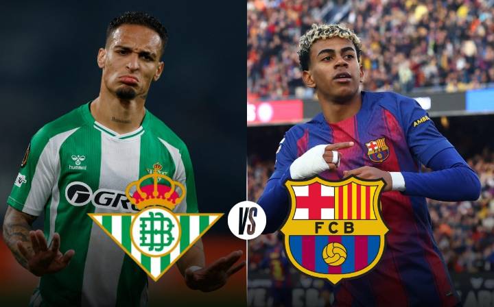 ¿A qué hora y dónde ver EN VIVO Betis vs Barcelona de la LaLiga?