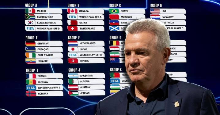 Javier Aguirre se queja del sorteo del Mundial 2026: ‘Me hubiera gustado conocer a todos mis rivales’