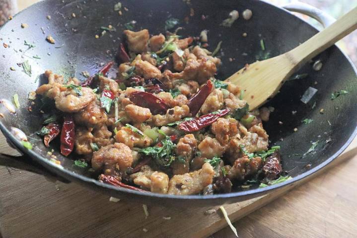 Gretchen’s table: Chongqing chicken gets a touch of fire in this recipe