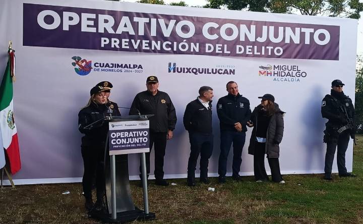 Refuerzan operativo navideño en el poniente: tres alcaldías coordinan 500 elementos para contener delitos