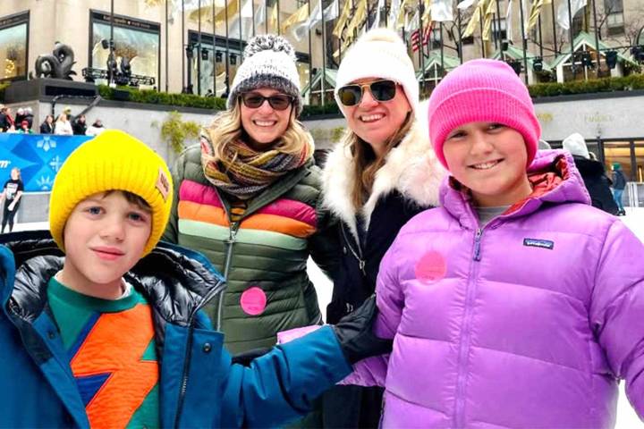 Kelly Clarkson Shares Rare Photo of 2 Kids, River and Remington, Ice Skating