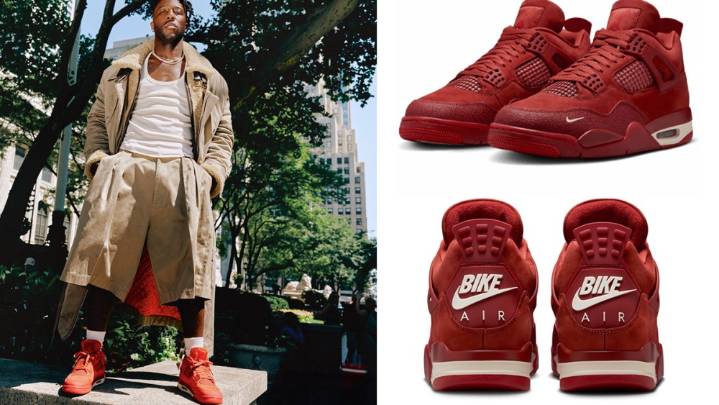 Nigel Sylvester’s Jordan 4 'Brick by Brick' Top Sneaker Collab of 2025
