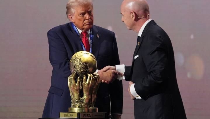 Trump finally gets peace price at FIFA World Cup draw