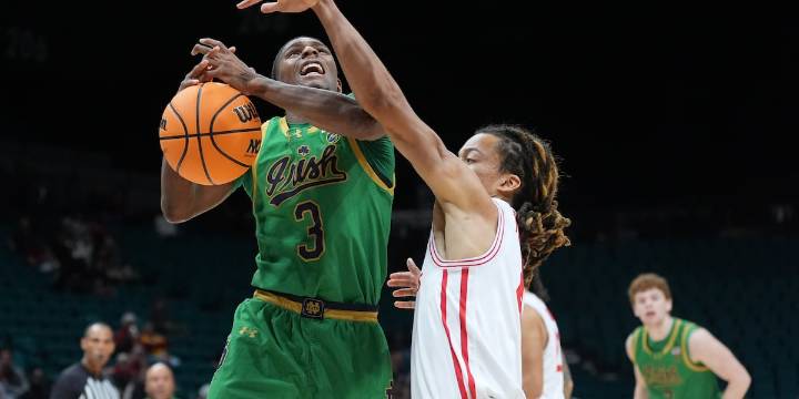 Notre Dame men’s basketball returns home after mixed results in Vegas