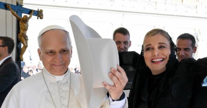 Maru Campos participa en la audiencia con el Papa León XIV