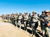 Con mando militar patrullarán calles mil 500 elementos de tres niveles de Gobierno