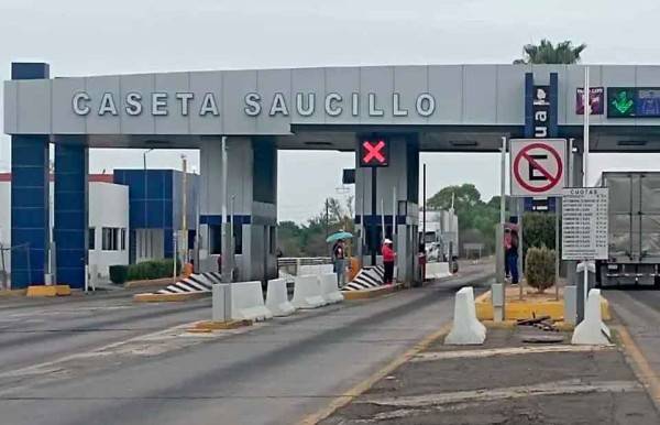 Sólo queda presencia de manifestantes en Caseta de Saucillo