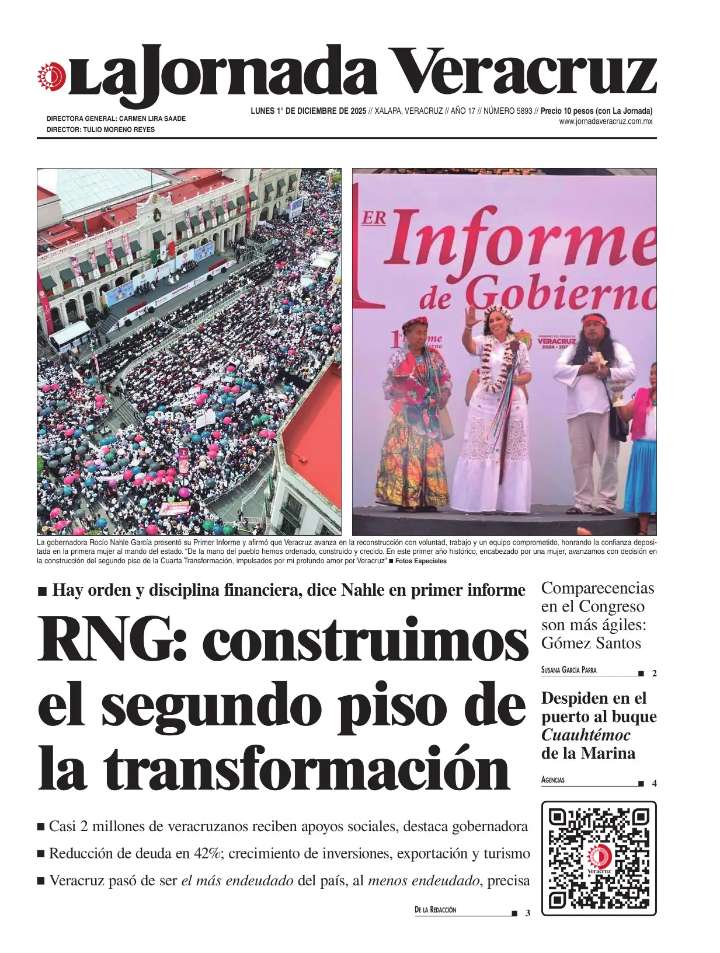 Portada del 1 de diciembre de 2025