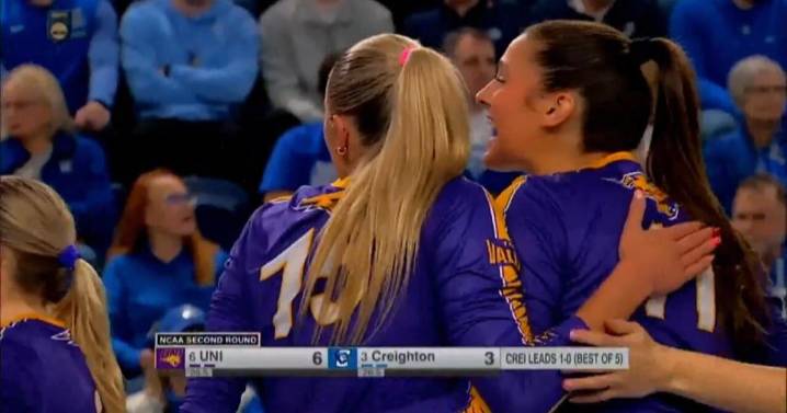 Creighton beats UNI 3-1 in NCAA Volleyball Tournanment