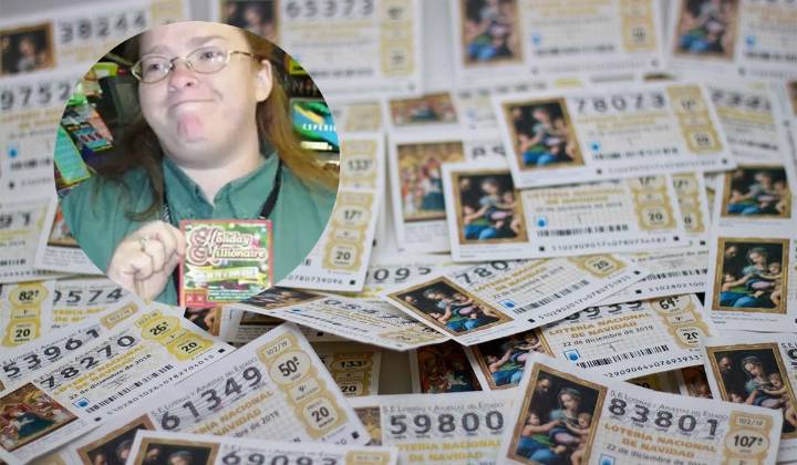 La mujer que ganó la lotería 28 veces y su posible método, que puede usarse para la Lotería de Navidad