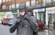 Batman 'on cloud nine' as he prepares to fly into Telford hospital to cheer up kids with presents: Find out how you can donate...