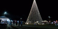 Wiggins church sets state record for tallest Christmas tree