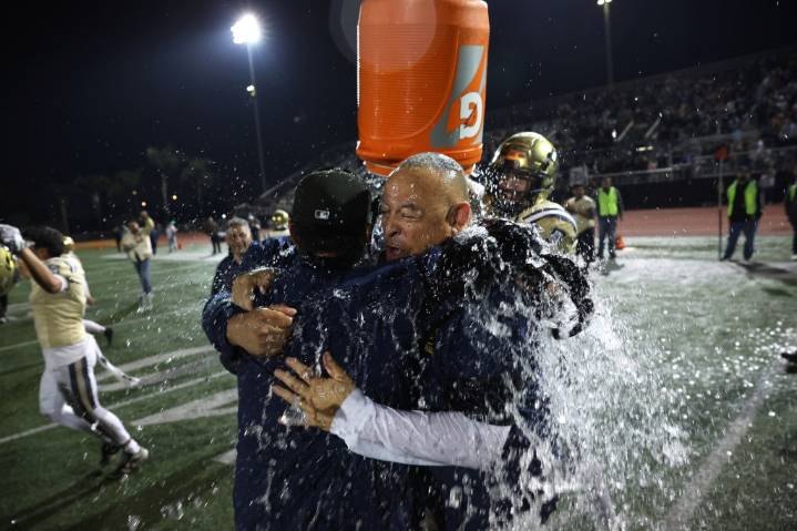 South El Monte coach Frank Gallardo enjoying journey to state title, which might be his last